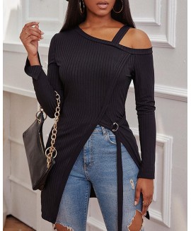 Stylish And Elegant Off-the-shoulder Top 