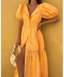 Women Solid or Vacation Beach Dress 