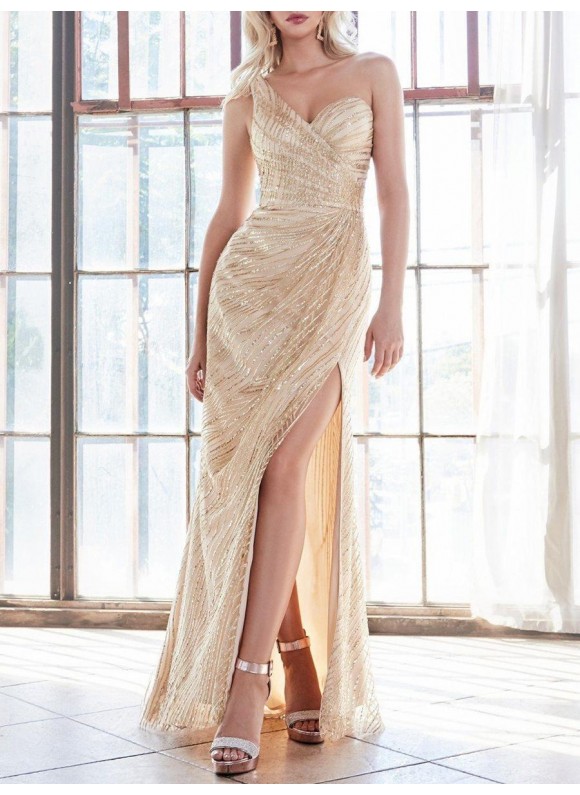 Women's Elegant Light  High-end Sequined Slim Fishtail Dress