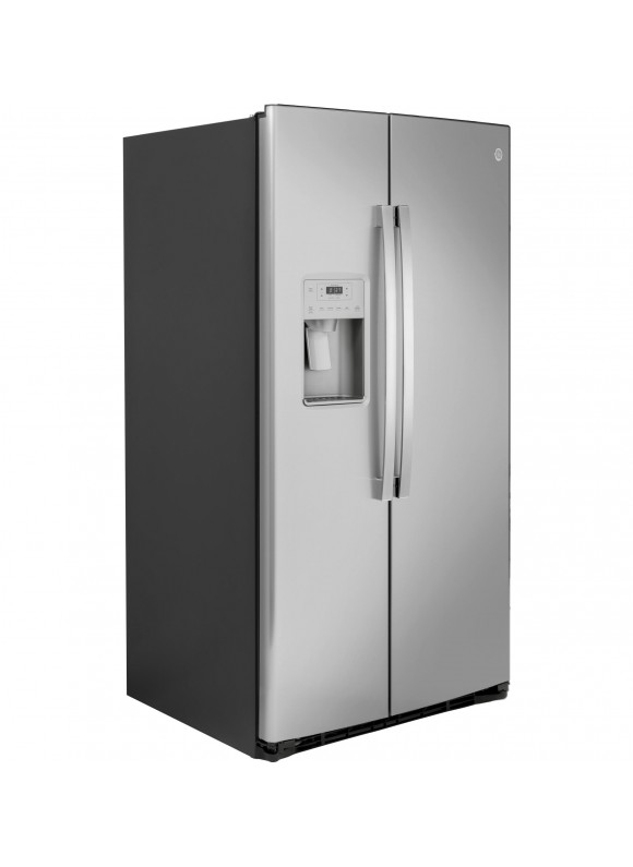 GE GSS25IYNFS 25.1 cu.ft. Stainless Steel Side-by-Side Refrigerator