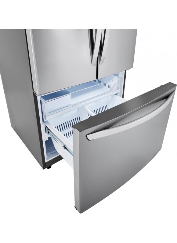 LG 23.0 Cu. ft. PrintProof Stainless Steel French Door Refrigerator