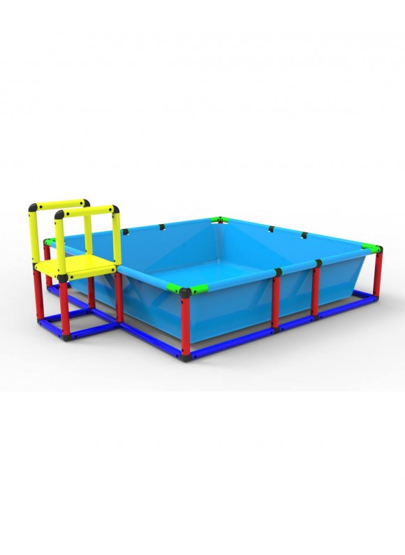 Funphix FP-SWP-1 Build N Splash Buildable Swimming Pool