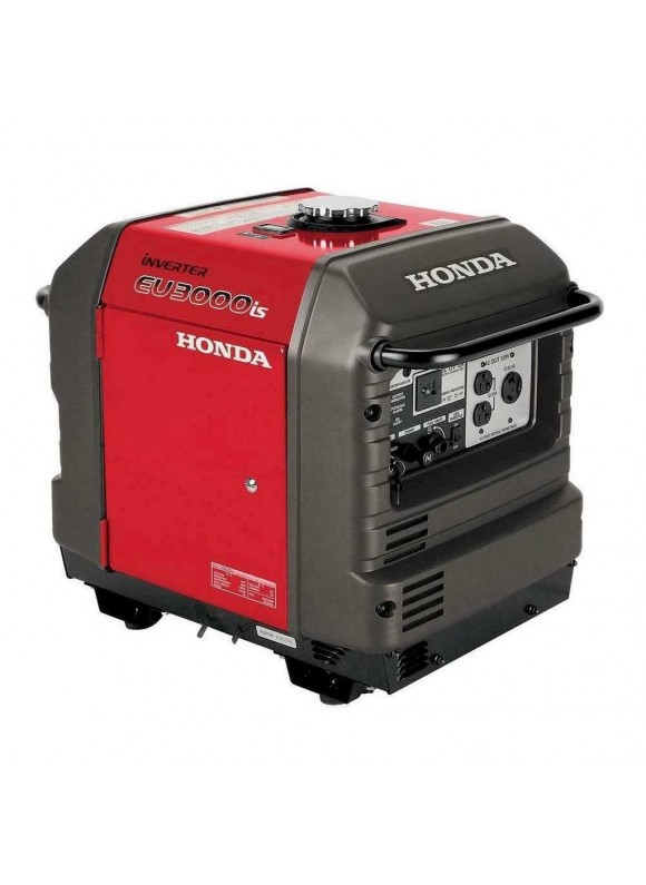 Honda 3000-Watt Gasoline Powered Electric Start Portable Generator with and Oil