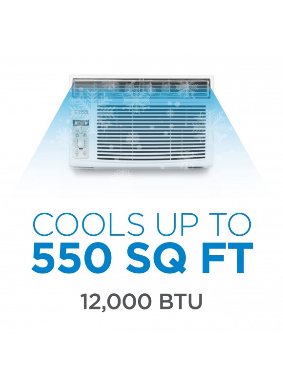 Commercial Cool 10,000 BTU Window Air Conditioner