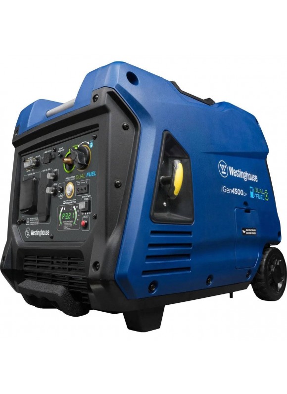 Westinghouse iGen4500DF Portable Gas/Propane Dual Fuel Digital Inverter Generator