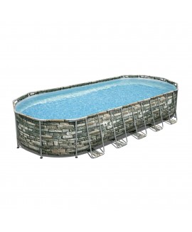 Coleman 26' x 12' x 52' Oval Above Ground Pool Set 