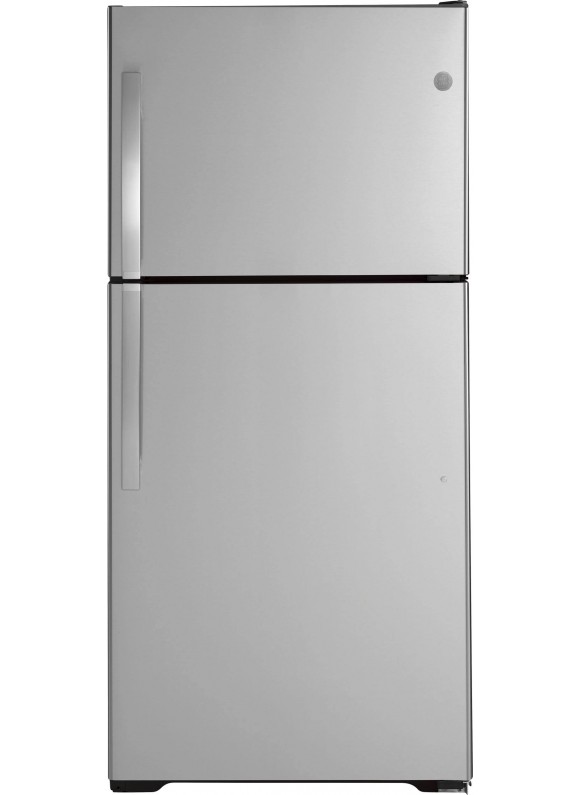 GE 19.1 cu.ft. Stainless Steel Top Freezer Refrigerator - Energy Star