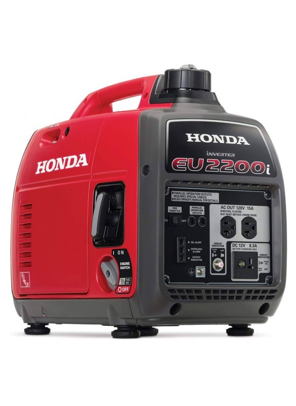 Honda EU2200iTAG 2200-Watt 120-Volt Super Quiet Portable Inverter Generator with CO-MINDER