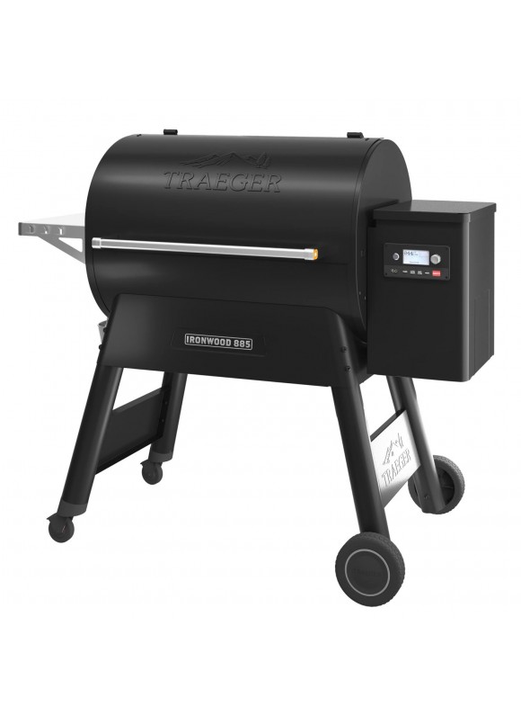 Traeger Ironwood 885 Wood Pellet WiFi Grill and Smoker Black