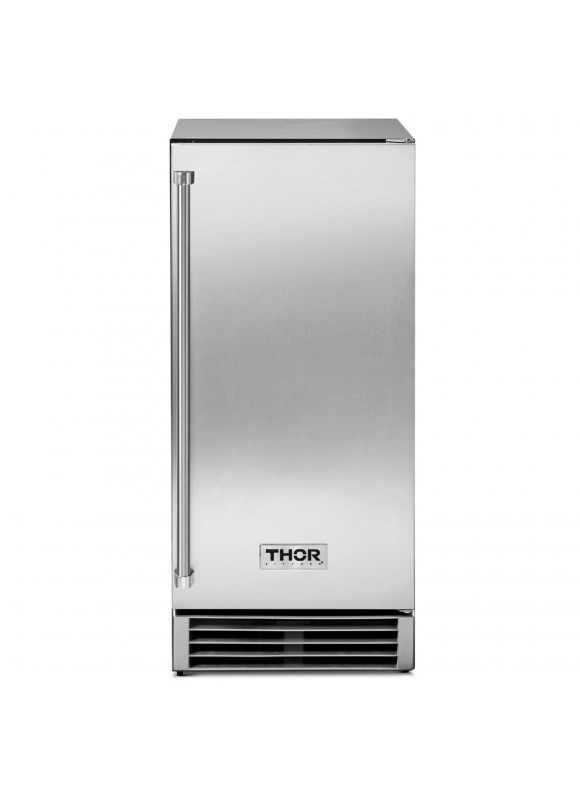 Thor Kitchen &#8211; 15 inch Built-in Ice Maker &#8211; Stainless Steel TIM1501