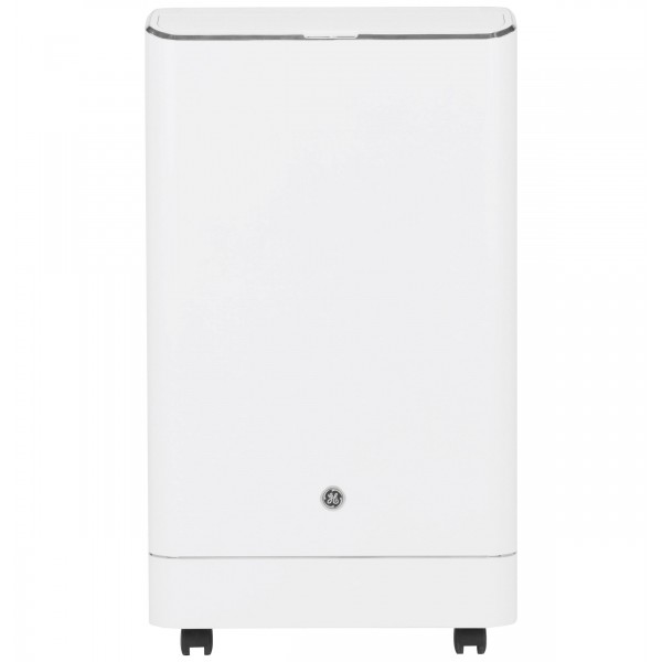 GE 14,000 BTU Heat/Cool Portable Air Conditioner for Medium Rooms Up to 550 Sq ft. (9,950 BTU Sacc) White 