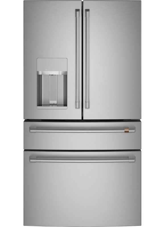 Cafe CVE28DP2NS1 27.6 cu.ft. Stainless 4-Door French Door Refrigerator