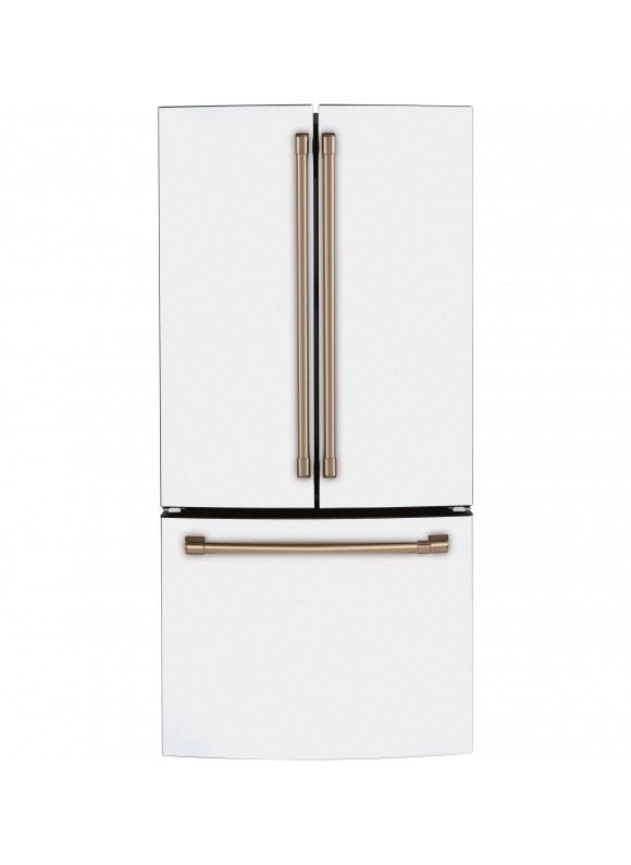 Cafe Energy Star 18.6 Cu. ft. Counter-depth French-Door Refrigerator White