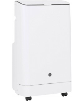GE - 550 Sq. ft. 14,000 BTU Portable Air Conditioner with Remote - White 
