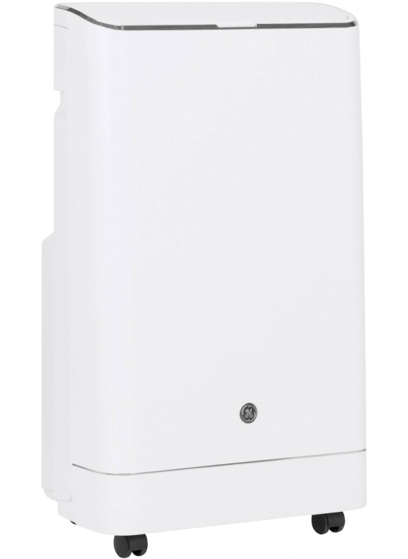 GE - 550 Sq. ft. 14,000 BTU Portable Air Conditioner with Remote - White