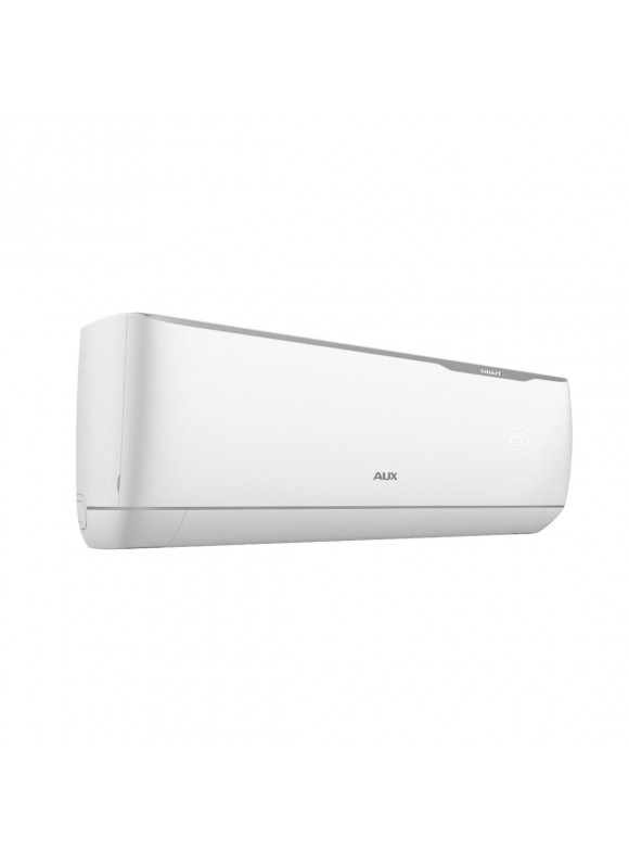 Aux 12,000 BTU Ductless Mini Split Air Conditioner with Heat Pump, 25' Line and WiFi Control White