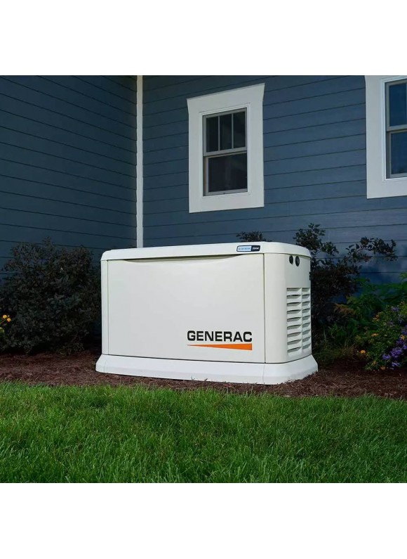 Generac 7210 Guardian 24kW Home Standby Generator with PWRview Transfer Switch