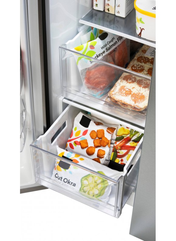 LG LRSWS2806S: 28 cu.ft. Capacity Side-by-Side Refrigerator with External Water Dispenser