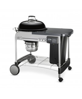 Weber - 22 in. Performer Deluxe Charcoal Grill - BLACK. 