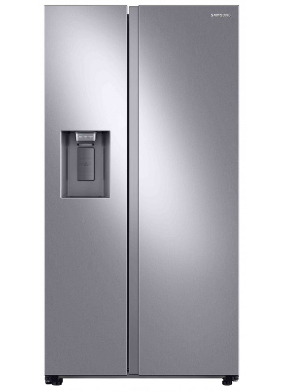 Samsung - 27.4 Cu. ft. Side-by-Side Refrigerator - Stainless Steel
