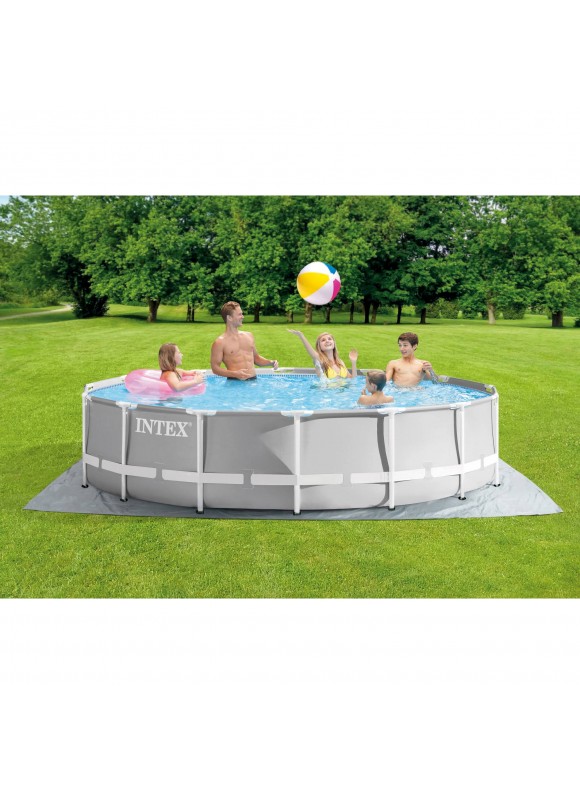 14 Foot x 42 inch Prism Frame Above Ground Swimming Pool Set