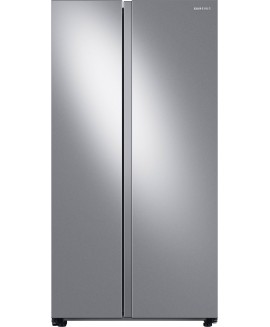 Samsung - 28 Cu. ft. Side-by-Side Refrigerator with WiFi and Large Capacity - Stainless Steel 