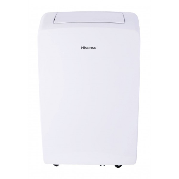 Hisense 8000-BTU Doe (12000-BTU Ashrae) 115-Volt White Vented Portable Air Conditioner Wi-Fi Compatibility AP0822CW1W. 