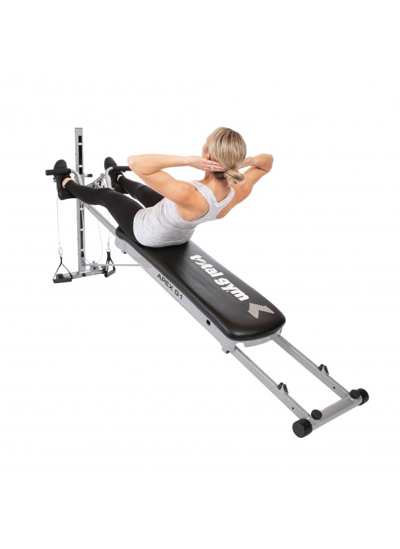 Total Gym APEX G1 Home Fitness - Incline Weight Training w/ 6 Resistance Levels
