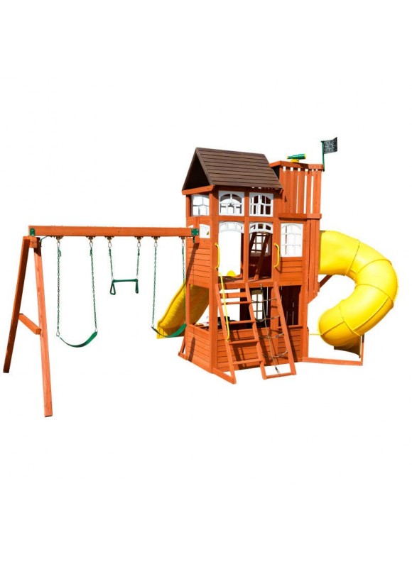 Kids Kidkraft Lookout Extreme Wooden Swing Set / Playset, Outdoor, Outdoor Swing Set Accessories