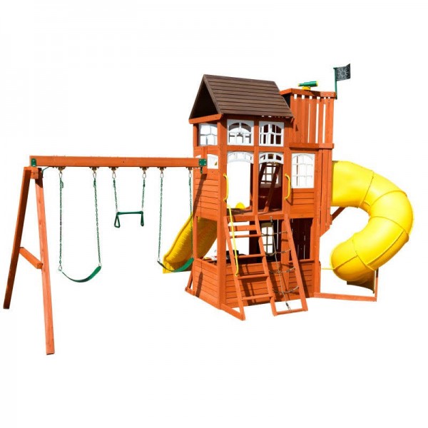 Kids Kidkraft Lookout Extreme Wooden Swing Set / Playset, Outdoor, Outdoor Swing Set Accessories 