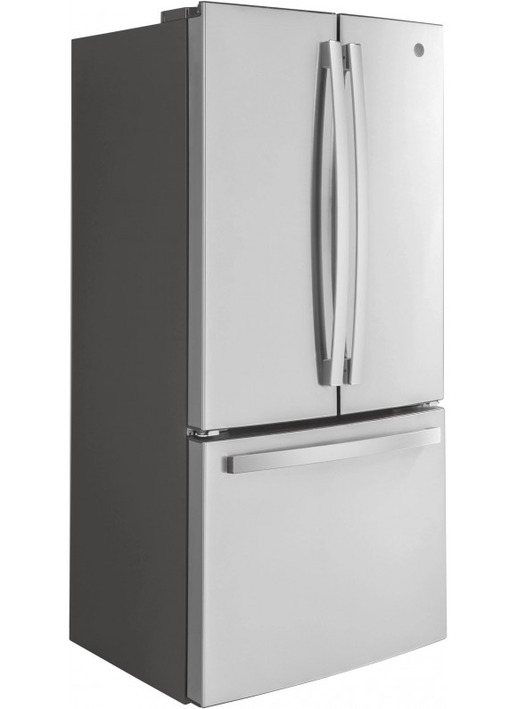 GE Energy Star 18.6 Cu. ft. Counter-depth French-Door Refrigerator Stainless Steel
