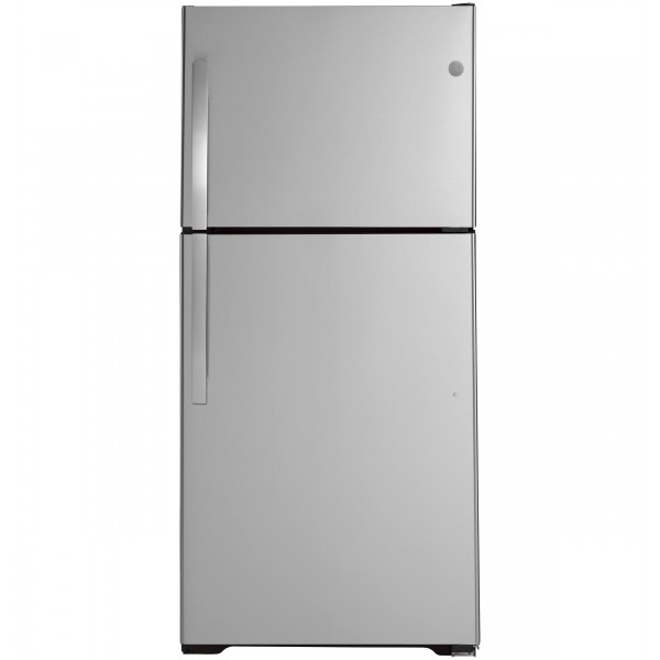 GE 21.9 Cu. ft. Stainless Top-freezer Refrigerator 