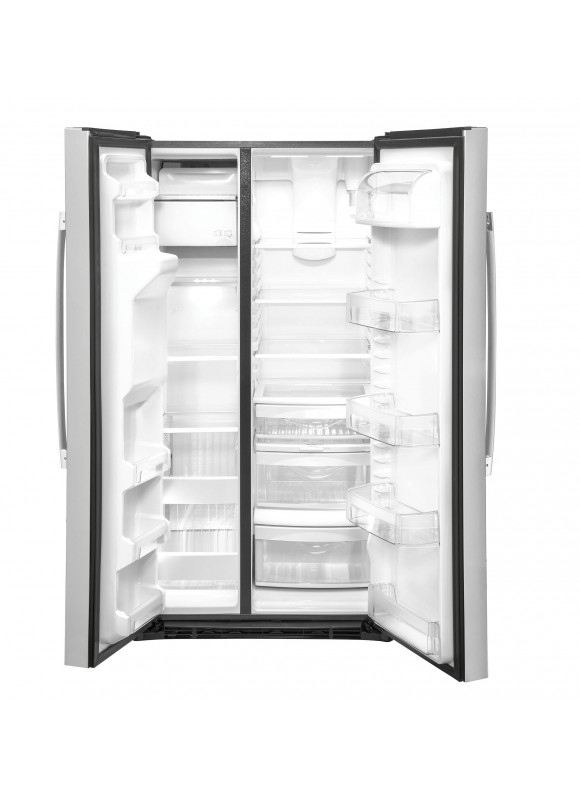 GE GSS25IYNFS 25.1 cu.ft. Stainless Steel Side-by-Side Refrigerator