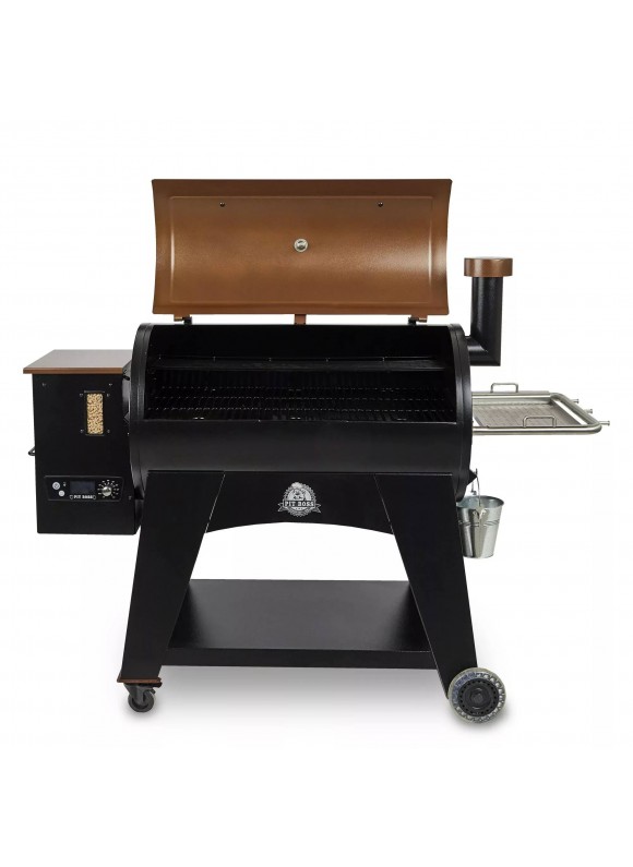 Austin XL 1000 Sq in Pellet Grill with Flame Broiler and Cooking Probe