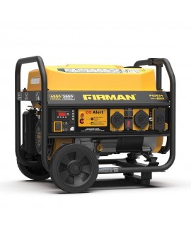 Firman P03634 4,550-Watt/3,650-Watt GAS Recoil Start Portable Generator Powered RV Ready with Co Alert Technology 