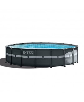 18ft x 52in Ultra XTR Frame Above Ground Swimming Pool Set with Pump 