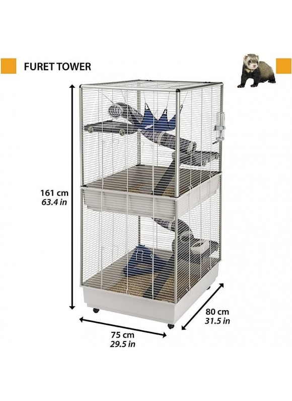 Ferplast Furet Tower Ferret Cage