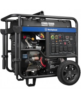 Westinghouse 15,000W Home Backup Portable GAS Generator with Electric Start &#038; Co Sensor 