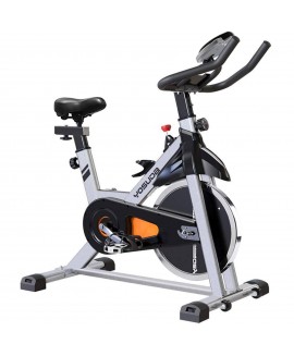 Yosuda Adjustable Exercise Bike Indoor Cycling Bike Fitness &amp; Workout Bike with Flywheel  &amp; Comfortable Seat Cushion 