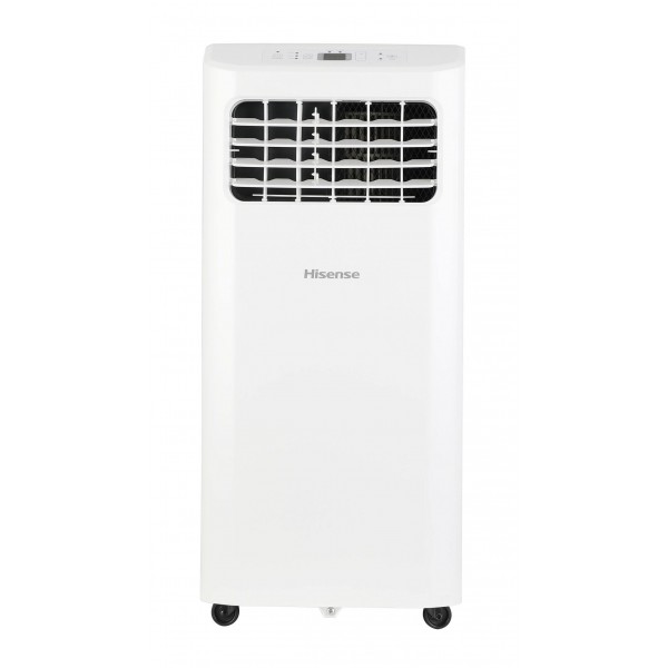 Hisense 5000-BTU Doe (7000-BTU Ashrae) 115-Volt White Vented Portable Air Conditioner AP0522CR1W. 