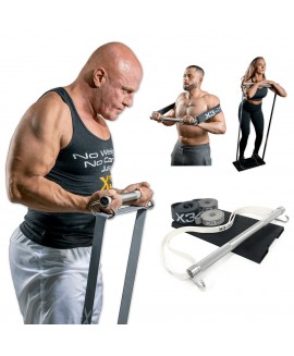 X3 Bar Elite | 10–300 lbs Strength Training System | Muscle - Silver 