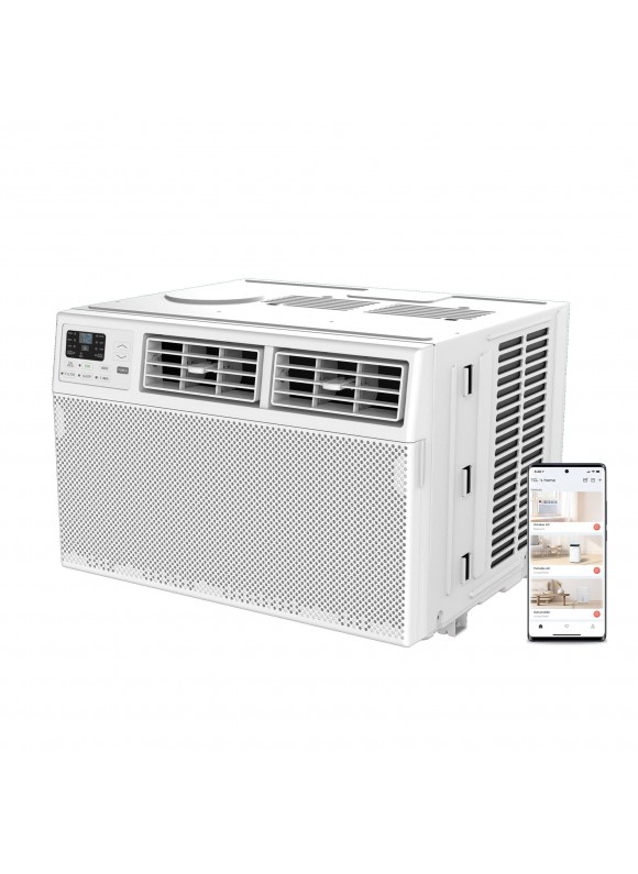 TCL 10,000 BTU Smart Window Air Conditioner, White, W10W9E2-3