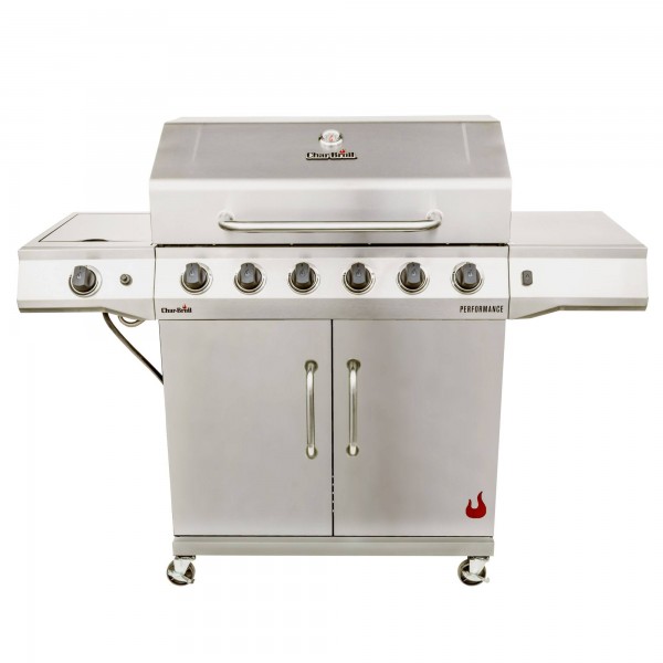 Char-Broil Performance Series 6-Burner GAS Grill with Stainless Steel Cabinet 
