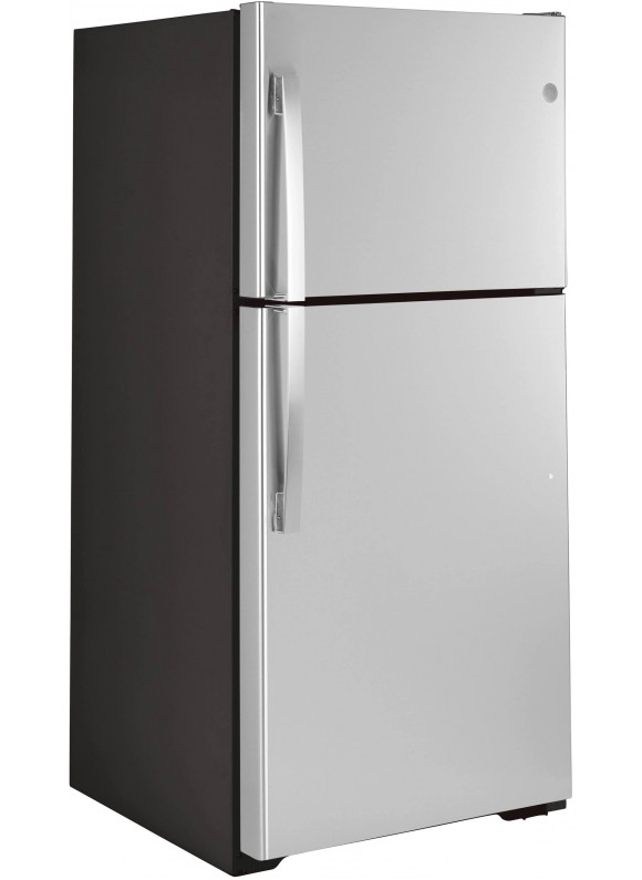 GE 21.9 Cu. ft. Stainless Top-freezer Refrigerator