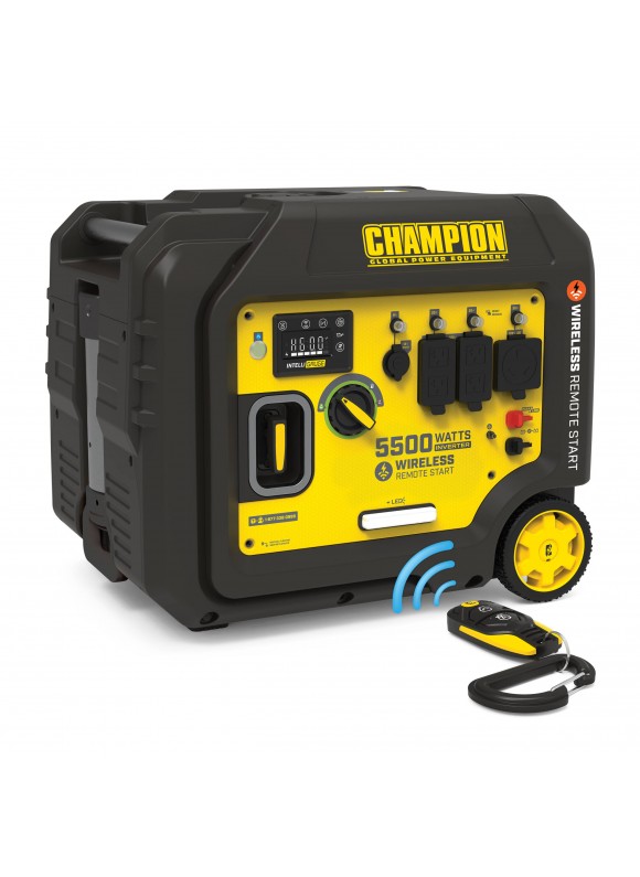 Champion 5,500W/4,000W Inverter Generator with Remote Start