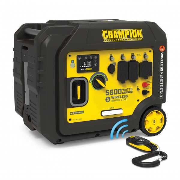 Champion 5,500W/4,000W Inverter Generator with Remote Start 