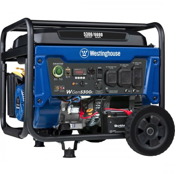 Westinghouse Portable Generator with Co Sensor 