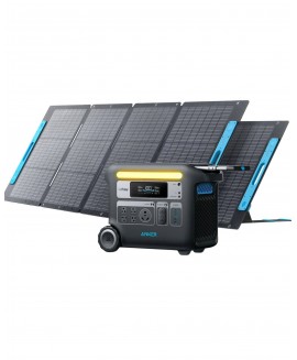 Anker Solar Generator 767 (PowerHouse 2048Wh with 2 200W Solar Panels) 