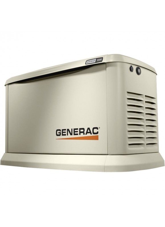Generac 7291 26kW Guardian Air-Cooled Standby Generator with Transfer Switch