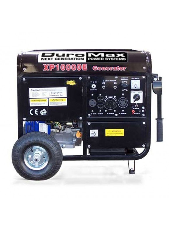 DuroMax 10,000W Portable Gas Power Camping RV Generator, XP10000E
